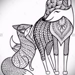 Fuchs Tätowierung auf der Hand skizziert - siehe Bilder 25.04-2.016 5