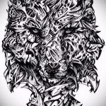 Schnauze Fuchs Tattoo Skizze - siehe Bilder 25.04-2.016 5