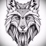 Schnauze Fuchs Tattoo Skizze - siehe Bilder 25.04-2.016 8