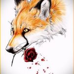 róka arc tetoválás vázlata-lásd a képeket 2016.04.25 8