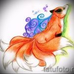 róka arc tetoválás vázlata-lásd a képeket 2016. 04. 25-én 9