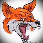 róka arc tetoválás vázlata-lásd a képeket 2016.04.25 15