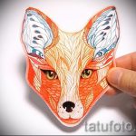 róka arc tetoválás vázlata-lásd a képeket 2016.04.25 26