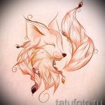 róka tetoválás vázlatok színe-lásd a képeket 2016. 04. 25-én 1