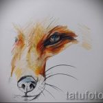 róka tetoválás vázlatok színe-lásd a képeket 2016. 04. 25-én 6