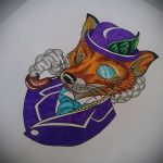 róka tetoválás vázlatok színes-lásd a képeket 2016-04-25 9