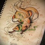 róka tetoválás vázlatok színe-lásd a képeket 2016. 04. 25-én 18