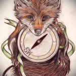 róka tetoválás vázlata-lásd a képeket 2016. 04. 25-én 12