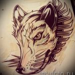 róka tetoválás vázlata-lásd a képeket 2016. 04. 25-én 18