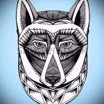 róka tetoválás vázlata-lásd a képeket 2016.04.25 43