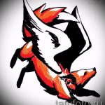 róka tetoválás vázlatok a csuklón-lásd a képeket 2016. 04. 25-én 4