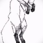 róka tetoválás vázlatok fekete-lásd a képeket 2016.04.25 5