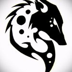 róka tetoválás vázlatok fekete-lásd a képeket 2016-04-25 13