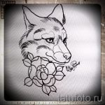 róka tetoválás vázlatok fekete-lásd a képeket 2016.04.25 25