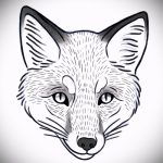 róka tetoválás vázlatok fekete-lásd a képeket 2016.04.25 35