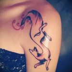 róka tetoválás lányoknak - menő tetoválásfotó 03052016 -ból 1