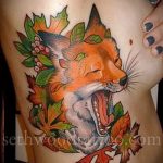 róka tetoválás az oldalán - menő tetoválásfotó a 03052016 -ból 6