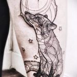 róka tetoválás az alkaron - menő tetoválásfotó a 03052016 -ból 10