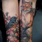 róka tetoválás a kezén - menő tetoválásfotó a 03052016 -ból 4