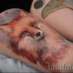 vicces tetoválás vörös róka