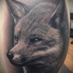 róka tetoválás realizmus - menő tetoválásfotó a 03052016 -ból 2