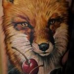 róka tetoválás realizmus - menő tetoválás fotó a 03052016 -ból 5