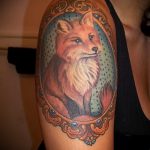róka tetoválás lányoknak - menő tetoválásfotó a 03052016 -on 2