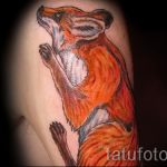 róka tetoválás a csípőjén - menő tetoválásfotó a 03052016 -on 1