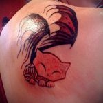 róka tetoválás a lapockán - menő tetoválásfotó a 03052016 -on 1