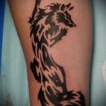 törzsi változata tetoválás róka