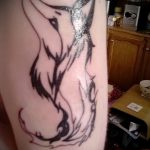 mintás változata tetoválás róka - fotó