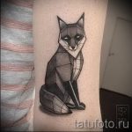 Fuchs geometrische Tattoo - cooles Tattoo Foto auf 03052016 1