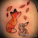 tetoválás róka és nyúl - menő tetoválás fotó a 03052016 -on 1
