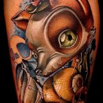 tetováló róka koronával - menő tetováló fotó a 03052016 -on 1