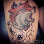Fox on Lyashka tattoo - cool tattoo photo from 03052016 2
