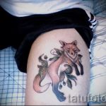 Fox on Lyashka tattoo - cool tattoo photo from 03052016 8
