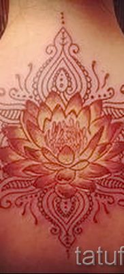 A lótusz tetoválás jelentése - fotó példa 6