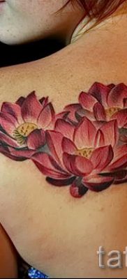 A lótusz tetoválás jelentése - fotó példa 1