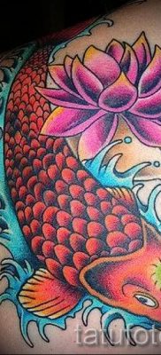 a halak és a lótusz tetoválás értéke - 2. fényképes példa