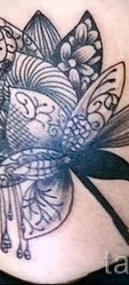 lótusz tetoválás értéke a lányok számára 1