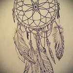 Dreamcatcher tetoválásvázlat - a műfaj klasszikusai
