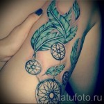 Dreamcatcher tetoválás színe - Fotó példa a 11122014 számra 1