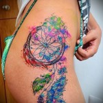 Dreamcatcher tetoválás színe - Fotó példa a 11122014 számra 2