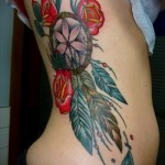 álomfogó tetoválás az oldalán - fotó példa 11122014 11. sz