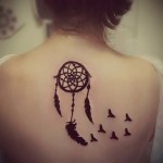 álomfogó tetoválás a hátán - fotó példa 11122014 4. sz