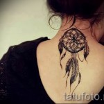 álomfogó tetoválás a hátán - fotó példa 11122014 6. sz