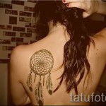 álomfogó tetoválás a hátán - fotó példa 11122014 7. sz