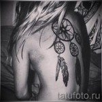 álomfogó tetoválás a hátán - fotó példa 11122014 10. sz