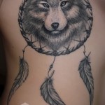 álomfogó és farkas tetoválás - fotó példa 11122014 2. sz