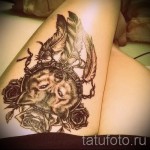 álomfogó tetoválás a lábán - fotó példa 11122014 9. szám